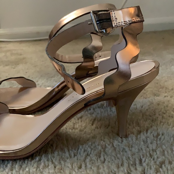 Loeffler Randall Reina Scalloped Heel Sandal Size 9.5 - Picture 4 of 4